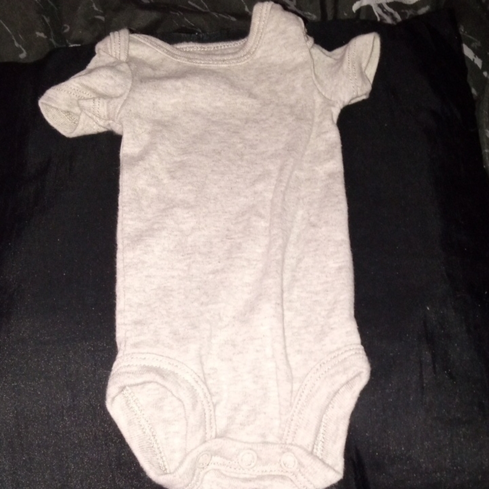 Carter's Gray Baby Bodysuit